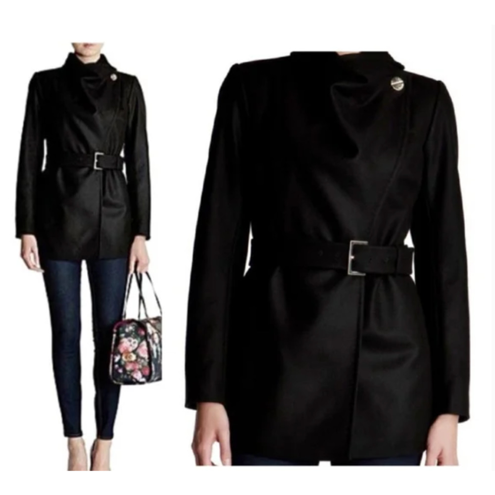 Ted Baker Black Belted Blazer